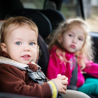 KEEPING KIDS ENTERTAINED ON LONG RIDES