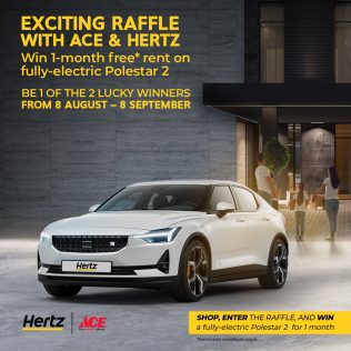 Win 1-month free* rent on Polestar 2 Fully Electric Vehicle