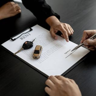 car leasing and rental contract