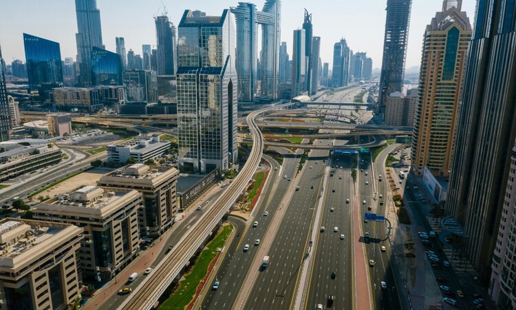 roads in Dubai