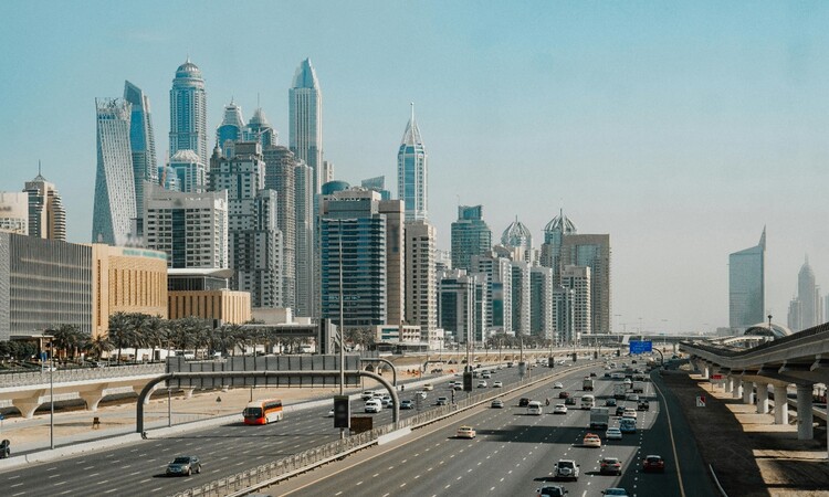 Roads in Dubai