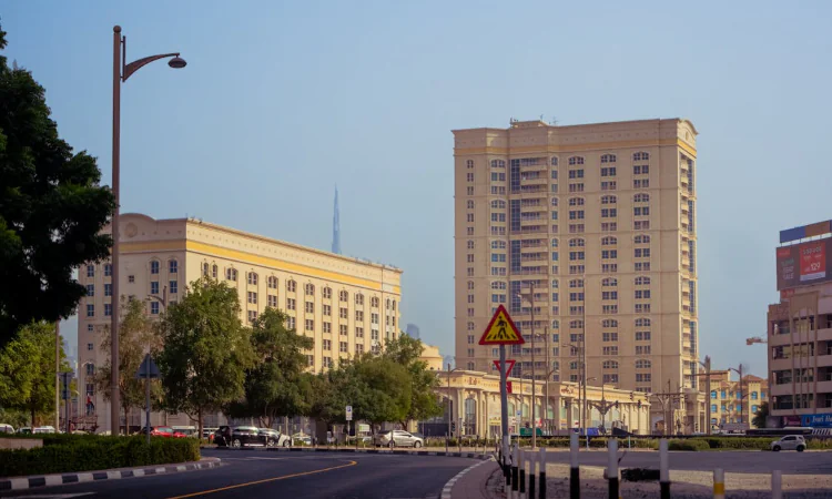 Cityscape of Dubai with Buildings and Skyline
