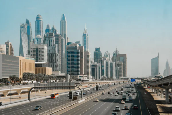 Dubai streets during daylight